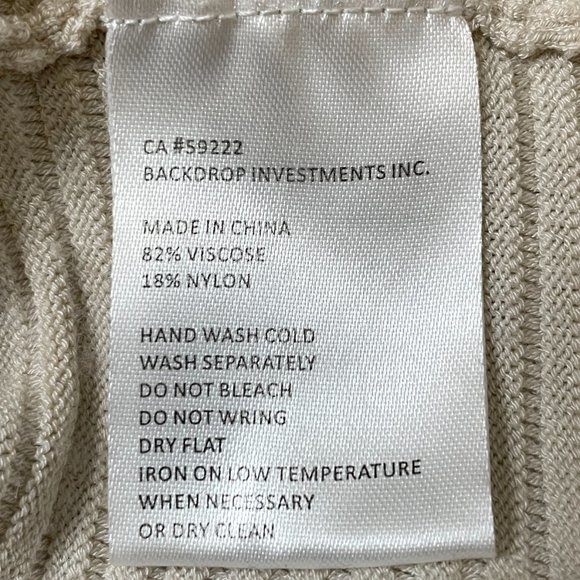 Backdrop Knit Sleeveless Top -M- - Picture 11 of 12